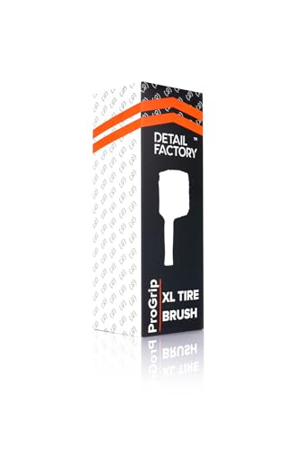 ProGrip XL Tire Brush - Ergonomic ProGrip Handle - Stiff Synthetic Bristles to Cut Through Grime - Red and Black - view 4