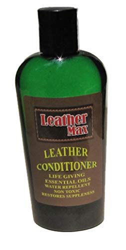 Leather Max Leather Conditioner Best Essential Oils For Leather Apparel, Furniture, Auto Interiors, Shoes, Bags and Accessories. Non-Toxic and Made in the USA!