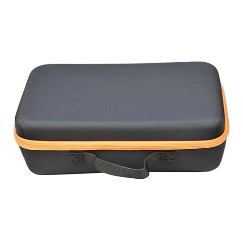 EVA Hard Tool Storage Case, Portable Zipper Carrying Case with Handle, Protective Organizer Bag for Power Tools, Hand Tools, Accessories and Equipment, Orange
