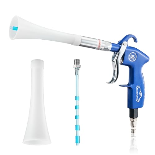 Car Cleaning Gun with Replacement Air Gun Blower