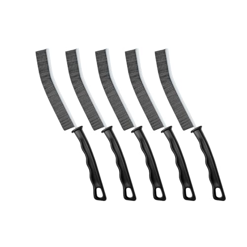 Crevice Cleaning Brush，Hard-Bristled Grout Brush，2026 New Multifunctional Gap Cleaning Brush Tool，Dead Corners Brushes for Bathroom Kitchen Tiles Window Door Slots，5pcs