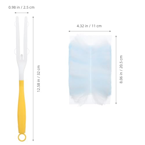 13Pcs Electrostatic Duster with Handle, Disposable Dust Remover for Home - view 2
