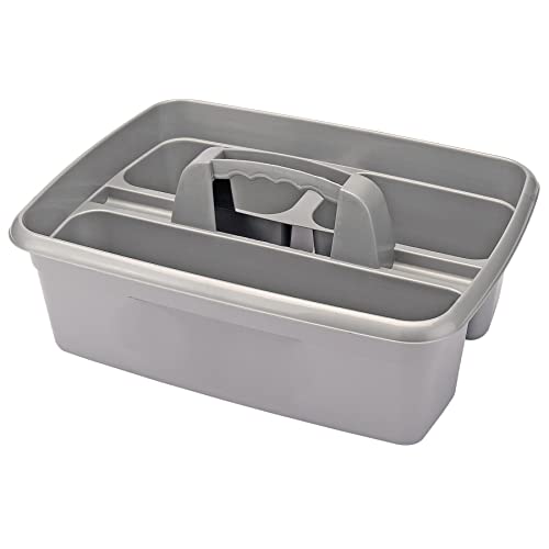 24776 Cleaning Compartment Caddy/Tote Tray, 40cmx 30cmx 13cm, Grey