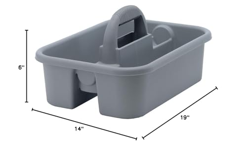 TC-500GY Heavy Duty Tool Caddy Gray 14" L x 19" W x 6" H 6 Pack - view 2