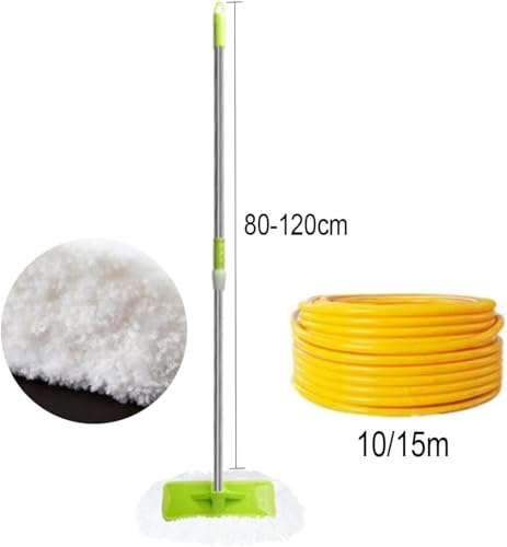 Solar Panel Brush Cleaner, Water-Fed Pole System with Professional Cleaning Kit, Solar Cleaning Tools for Cleaning House Siding, Cars, Trucks, Suvs, Rvs, Floors(15M) - view 2