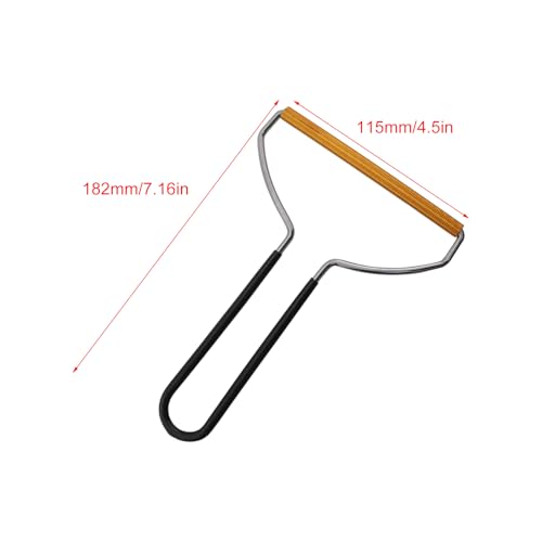 Clothes Carpet Lint Remover Wool Press Pad Cleaning Tool Stainless Steel Lint Cleaner for Quilting Pile Removal for Sofas Wool Pads Car Interiors Black - view 2