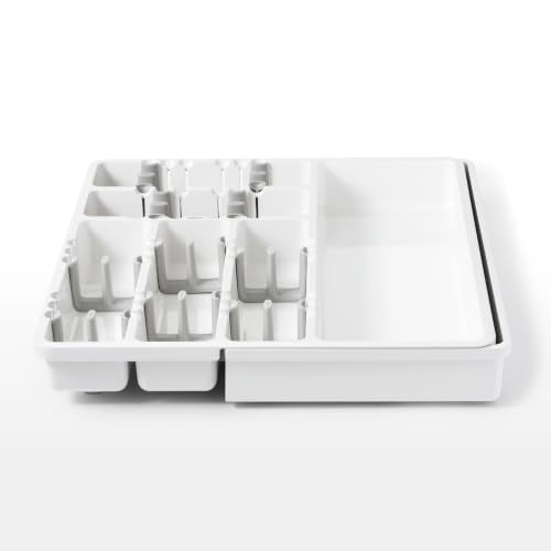 Good Grips Large Expandable Utensil Organizer, White - view 3