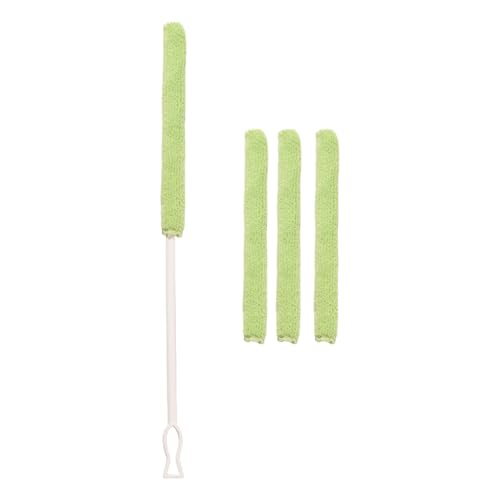 Multifunctional Cleaning Brush Set with 3 Interchangeable Heads, Essential Car Dusting Brush for Cleaning Hard to Reach Areas and Tight Spaces - view 5