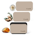 Car Air Freshener - Stone Air Freshener - Car Odor Eliminator for Visor Clip- Natural Scent Starter Kit, Vehicle Scent Diffuser for Cabin, Truck & SUV-Pack of 3 (Teak-Amber-Open Air)-CLIP INCLUDED