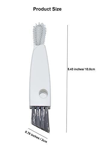 Tiny Cleaning Brush-Mini Multi-Functional Crevice Cleaning Brush, Water Bottle Cleaning Tools for Bottle Cup,Nursing Bottle Cup-1Pack… - view 2