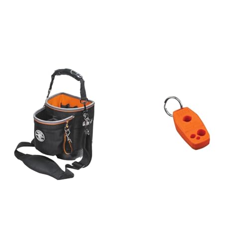 55419SP-14 Tool Bag with 14 Pockets and MAG2 Magnetizer/Demagnetizer for Screwdriver Bits and Tips