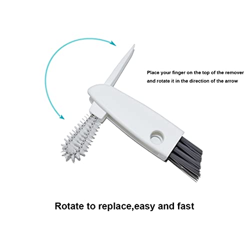 Tiny Cleaning Brush-Mini Multi-Functional Crevice Cleaning Brush, Water Bottle Cleaning Tools for Bottle Cup,Nursing Bottle Cup-1Pack… - view 5