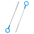 Flexible Straw Brush 2 Pack,Food Grade Stainless Steel for Stanley Tumblers