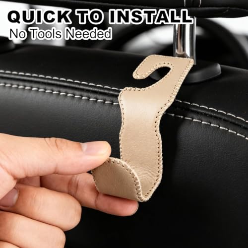 2 Pcs Car Headrest Hooks for Jeep Gladiator 2022-2026 - view 6