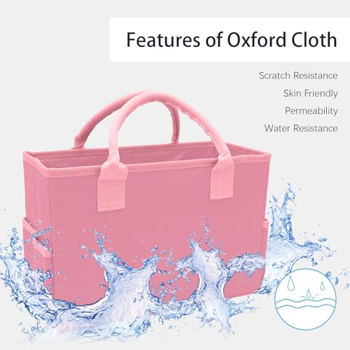 Art Organizer Craft Storage Tote Bag with Multiple Pockets (Pink) - view 3