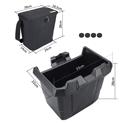 Underseat Storage Bin Cooler for Can Am Defender Defender Max 2016+ - view 4