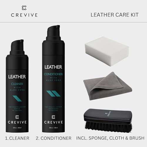 Car Leather Cleaner and Conditioner, Leather Care Kit for Car Interior - view 3