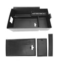 Center Console Organizer Tray for Chevy Equinox Accessories 2018 2019 2020 2021 2022 2023 2024 Storage Box Secondary Armrest Glove Box Divider-Black