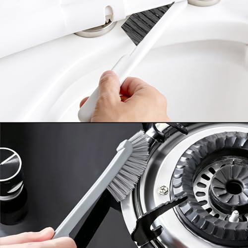 12 Pcs Crevice Cleaning Brush, Straw Brush for Bathroom, Kitchen and Window - view 5
