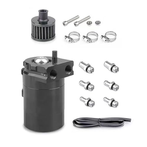 300 ml Aluminum Oil Catch Can Kit, Black - view 6