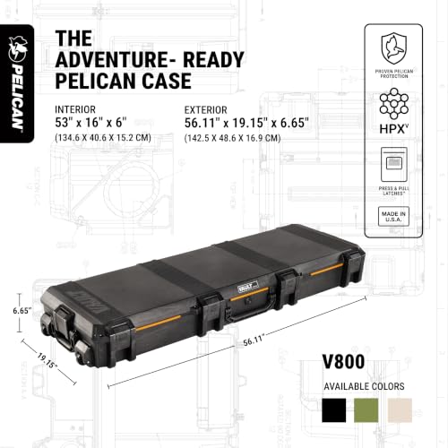 Pelican Vault Long Cases - Hard Case For Camera, Rifle, Gear, Equipment - view 4