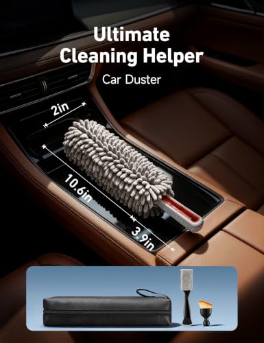 Car Duster Kit, Microfiber Interior Cleaning Brush - view 2