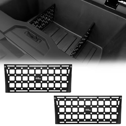 Steel Gear Locker Dividers Compatible with Cybertruck 2026 2025 2024 2023 Sub Trunk Dividers Organizers Trunk Lower Bed Storage Molle Panel Dividers Cybertruck Accessories