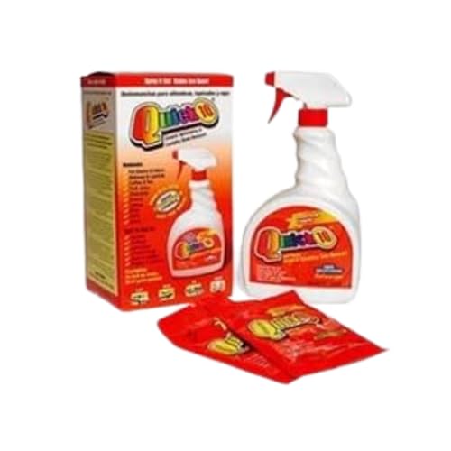 OVERSTOCK ITEM! Quick 10 (Carpet, Clothing, Upholstery & Pet Stain Remover) Includes 2, 32 oz. bottles and 4 powder packets!! Get 2 kits for the price of 1.5! - view 7