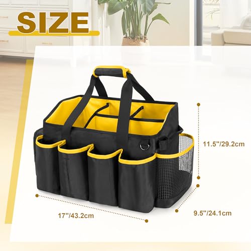Extra-Large Cleaning Caddy Organizer Bag with Handle - view 6