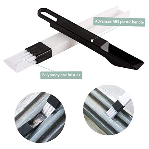 8 Pcs Hand-held Groove Gap Cleaning Tools,Door Window Track Cleaning Tools Groove Corner Crevice Cleaning Brushes for Sliding Door/Tile Lines/Shutter/Car Vents/Air Conditioner/Keyboard - view 3