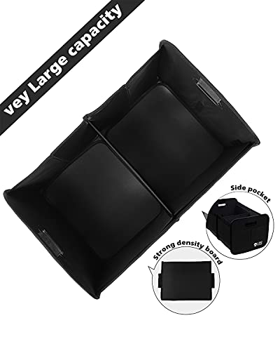 Car Trunk Organizer, Storage for SUVs or Sedans, Foldable Cargo Containers with 9 Pockets and Reinforced Handles, with Non-Slip Bottom, Collapsible Storage for SUVs, Sedans, or Any Cars - view 2