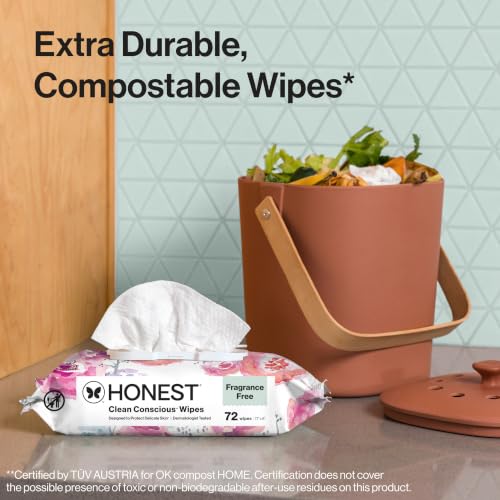 Multi-Use Baby Wipes, Rose Blossom, 576 Count - view 5