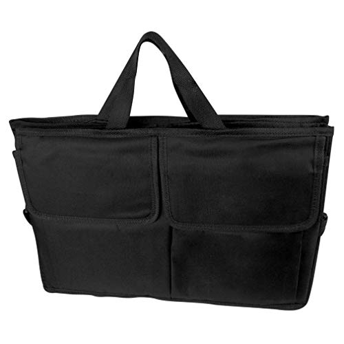 Cargo Organizer Storage Container Collapsible Basket Universal For Cars Trunks SUVs with Two Handles and Side Pockets (Size: L 24" x W 15.5" x H 10") - view 4