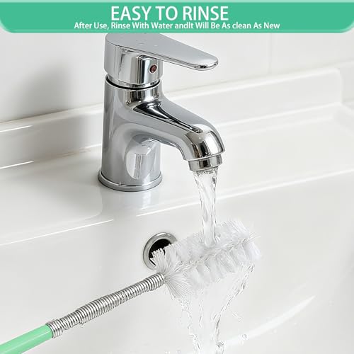 Auto Sunroof Drain Cleaning Tool, 120 Inch Long Flexible Tube Cleaning Brush, Extra Long Pipe Cleaners for Car Sunroof, Windshield Wiper Drain Hole, Trunk Drain & Sewer Maintenance - view 6