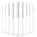 Long Straw Cleaner Brush Set, 8.7 Inch Cleaning Brushes, 10 Pack