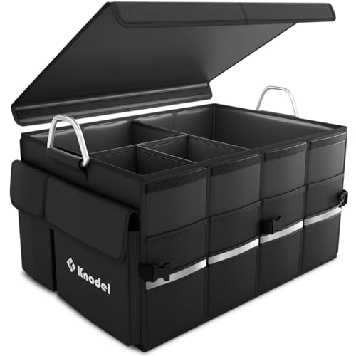 Car Trunk Organizer, Black, Unisex, Automobiles