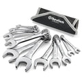Stubby Combination Wrench Set, SAE, 11-piece, 3/8'' to 1''