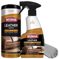Leather Cleaner, Conditioner & Protector Kit, Spray, Wipe & Cloth