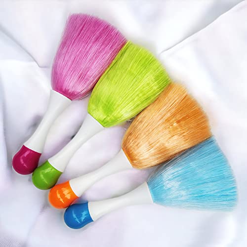 4 Pack 8" Hand Grips Microfiber Washable Duster, Suitable for Light Daily Household Dusting, Electrostatic Feather Duster Brush,Cleaning Supplies for Book,Screen,Sofa,Car,Furniture,Photo Frames - view 6
