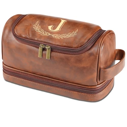 Personalized Toiletry Bag for Men, Initial Toiletry Travel Bag, Gifts Men