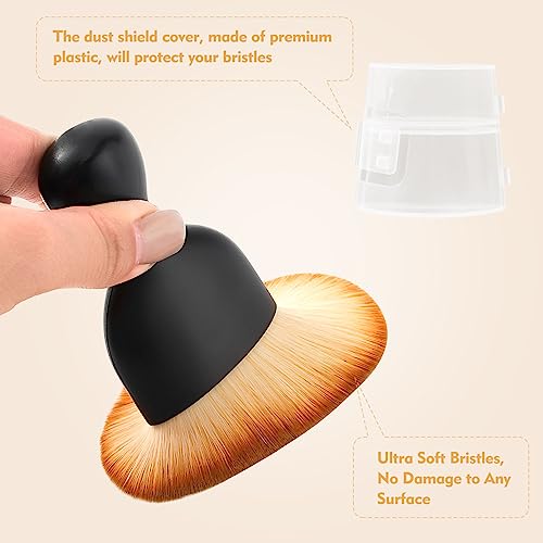 Car Interior Cleaning Brush Car Duster Interior with Ultra Soft Bristles - view 4