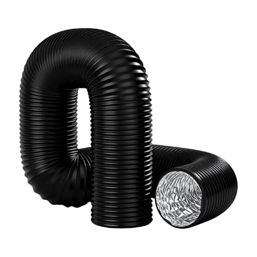 Dryer Vent Cleaner Kit Hose 3'' Flexible Duct 20FT with 2 Duct Clamps