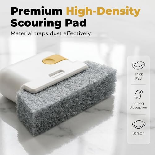 2-in-1 Groove Cleaning Tool, Window Sill Track Cleaner Tools (Gray) - view 6
