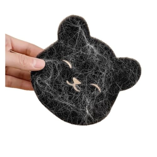 2pcs Laundry Pet Hair Catcher Pads, Cute Cat Shaped Reusable Lint Remover Sponge for Washing Machine, Pet Hair Remover for Laundry, Clothes, Bedding & Towels - view 7