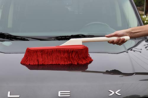 Plastic Handle Duster with Red Cotton Mop 73554 Quickly and Safely Removes Light Daily Dust - view 6