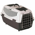 Kerbl Gulliver-3 Cat Transport Box, Metal Door, Petting Flap, Small Items Compartment, 1 Piece (Pack of 1)