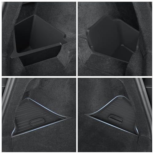 Rear Trunk Storage Bins for Tesla Model Y Juniper 2025 2026 - view 4