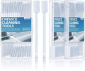 Crevice Cleaning Brushes Tool for Tiny Small Spaces, 60Pcs, White