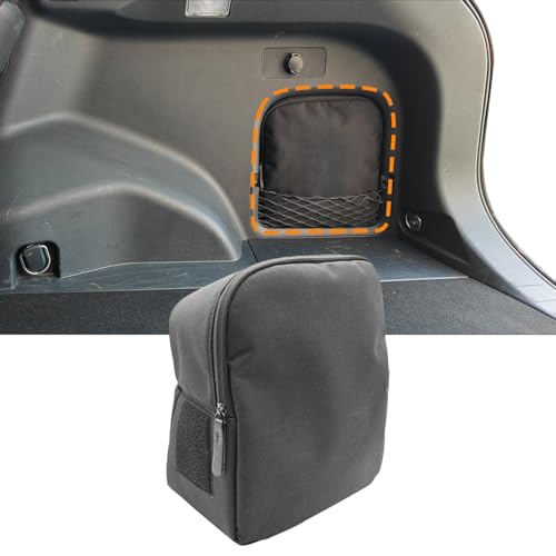Trunk Upgrade, Trunk Organizer Pocket Bag, Trunk Cubby Storage bag,Cargo side pocket For Toyota Rav4 2025 2024 2023 2022 2021 2020 2019 Black, 1 pc without Backpack Function