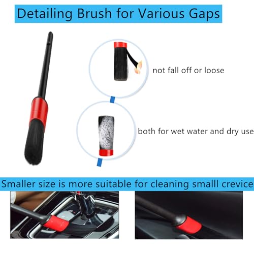Car Interior Duster Detail Brushes, Soft Bristles Brush - view 5